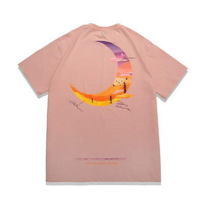 Camiseta Manga Corta Moon Series para Hombre - Image 9