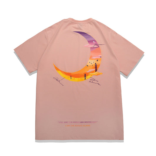 Camiseta Manga Corta Moon Series para Hombre - Image 9