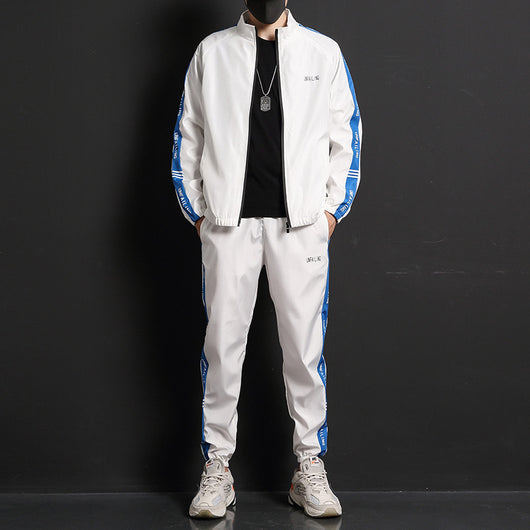 Conjunto Deportivo Casual de Dos Piezas con Manga Larga para Hombre - Image 11