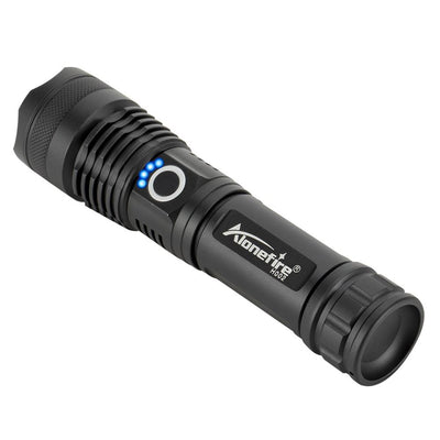 Linterna LED Recargable con Zoom y Pantalla Digital - Image 5