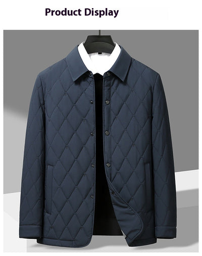Abrigo Acolchado de Algodón para Hombre - Otoño Invierno - Image 20