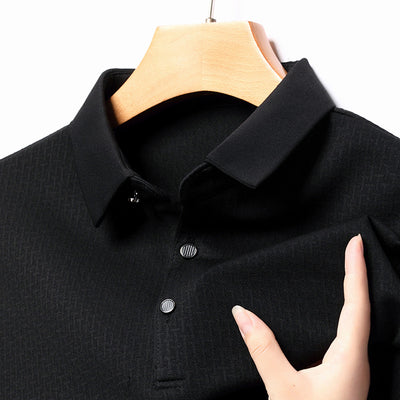 Camiseta Jacquard Manga Larga Otoño para Hombre Joven y Adulto - Image 6