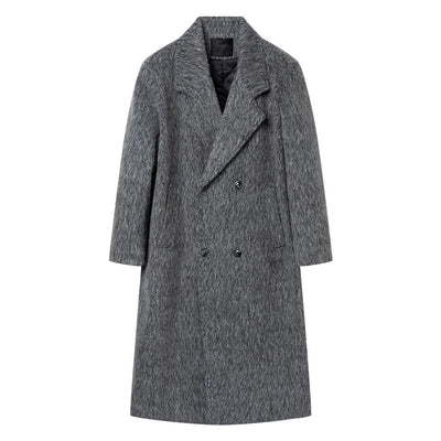Gabardina Seersucker de Largo Medio para Hombre - Image 5