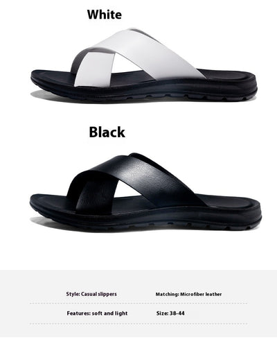 Sandalias Cómodas Extragrandes para Hombre - Calzado de Playa y Exterior - Image 21