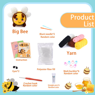 Kit de Lana Teñida para Muñecas Tejidas - Paquete de Material Premium - Image 16