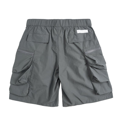 Shorts de Trabajo Hombre Verano Cintura Ajustable Bolsillos Amplios Diseño Funcional - Image 2