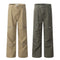 Pantalones Cargo Hombre Bolsillos Amplios Corte Recto con Cierre