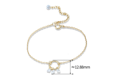 Pulsera de Circón con Diseño Personalizado para Mujer - Image 6