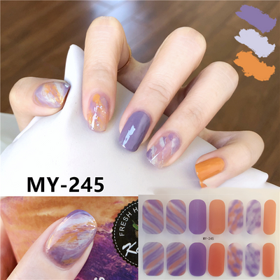 Stickers de Uñas 3D Sin Horno - Impermeables y Duraderos - Image 25