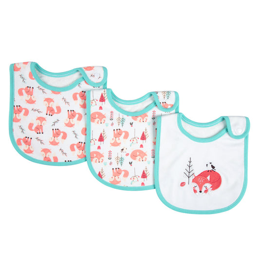 Babero de Algodón Estampado Impermeable para Bebé - Image 17