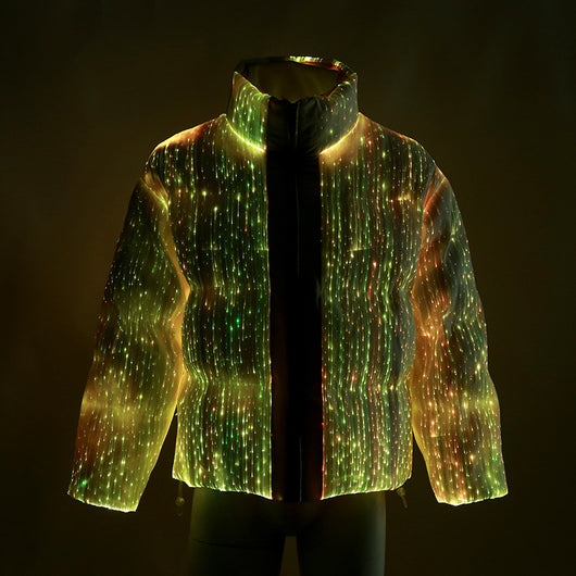 Abrigo Térmico Luminoso con Plumón - Chaqueta de Abrigo Elegante - Image 2