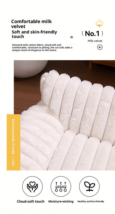 Sofá Cama para Gatos y Conejos - Refugio Acolchado Premium - Image 13