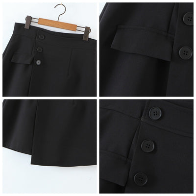 Traje Culotte Cintura Alta Línea A con Tecnología Anti-reflejo - Image 14