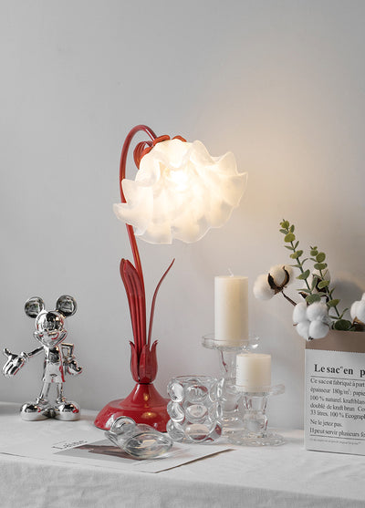 Lámpara de Mesa Floral Decorativa - Image 7