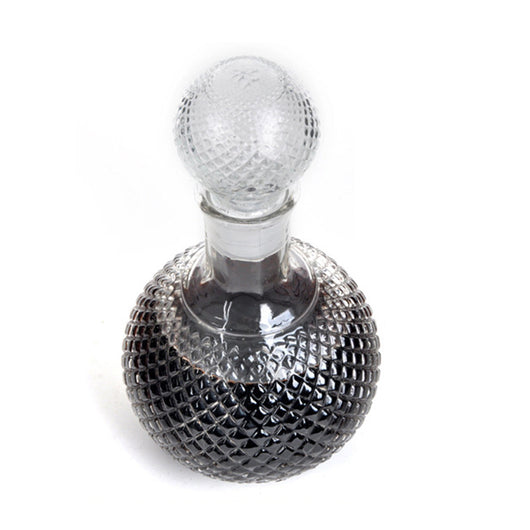 Decantador de Vino Redondo 500ml Diseño Diamante Transparente - Image 5