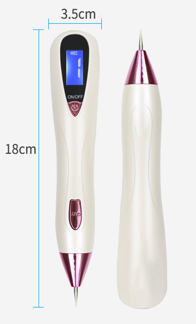 Bolígrafo Láser Removedor de Lunares y Manchas con Pantalla LCD - Image 8