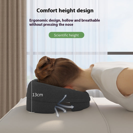 Almohada Masajeadora Facial con Espuma Viscoelástica y Orificio Ergonómico - Image 3