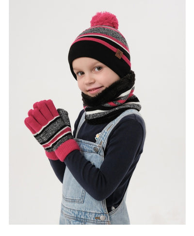 Conjunto Invernal Completo: Gorro, Bufanda y Guantes Acolchados - Image 18