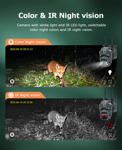 Cámara de Vigilancia 6MP Visión Nocturna HD con Energía Solar y Conectividad 4G - Image 16