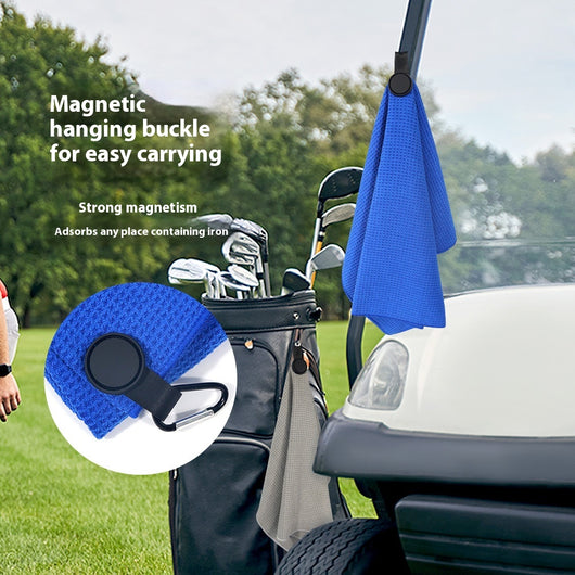 Toalla de Golf Magnética de Microfibra