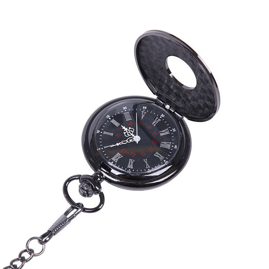 Reloj de Bolsillo Clásico con Grabado de Encaje Romano - Image 10