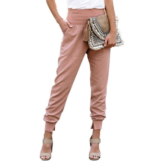Pantalones Cortos de Cintura Alta con Aberturas Laterales - Image 13