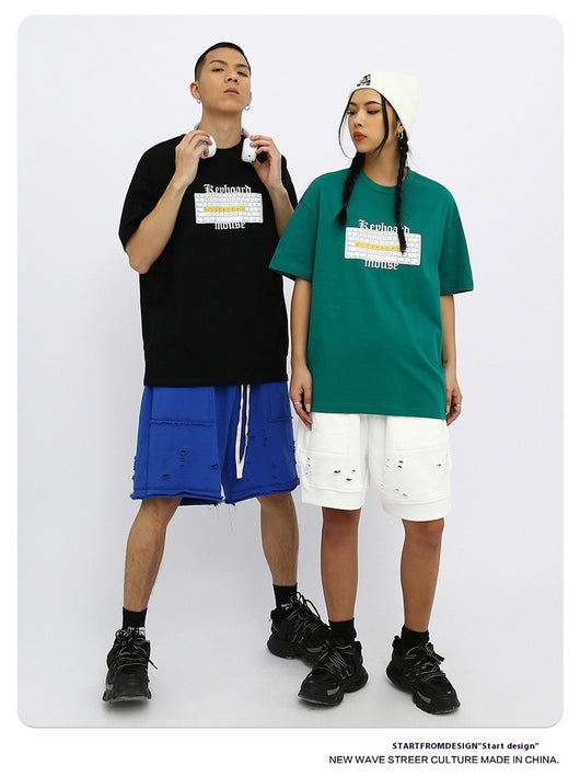Playera Unisex Estampado Digital Teclado - Manga Corta - Image 14