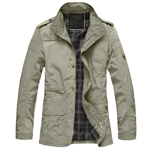 Blazer Ejecutivo Talla Grande con Cuello Alzado - Casual Profesional - Image 4
