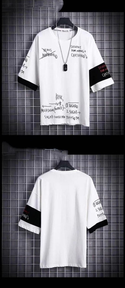 Camisa Holgada Estilo Japonés Manga 3/4 para Primavera y Verano - Image 4