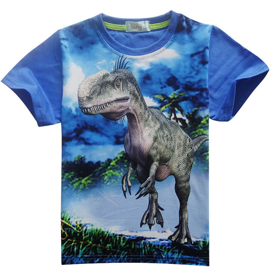 Playera de Dinosaurio Manga Corta para Niños - Image 2