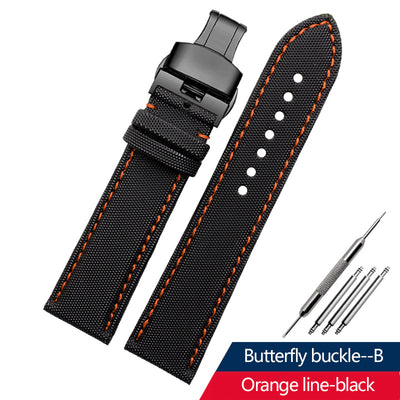 Correa de Reloj Nylon Canvas Tiansuo Haixing para Hombre - Image 16