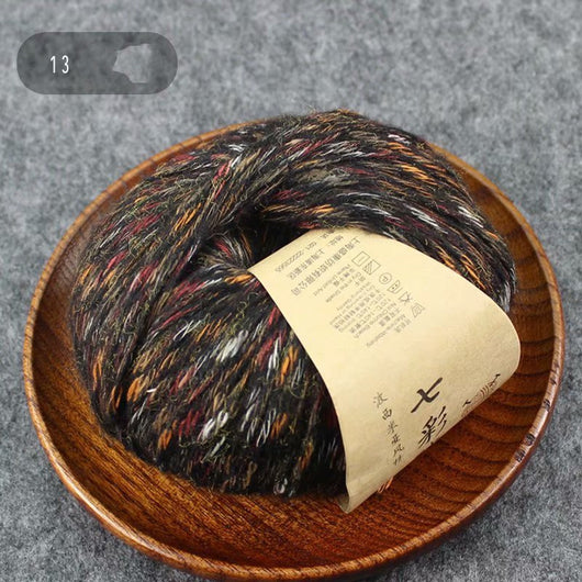 Hilo de Lana Multicolor para Crochet Artesanal - Ovillo Mediano Grueso - Image 30