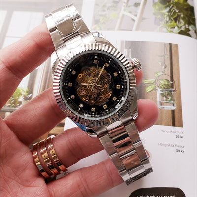 Reloj Mecánico Casual Hueco para Hombre - Image 6
