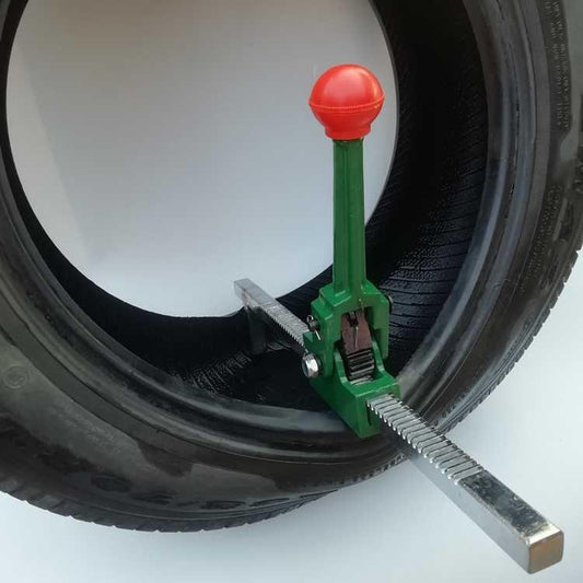 Expansor Manual de Neumáticos para Reparación y Soporte