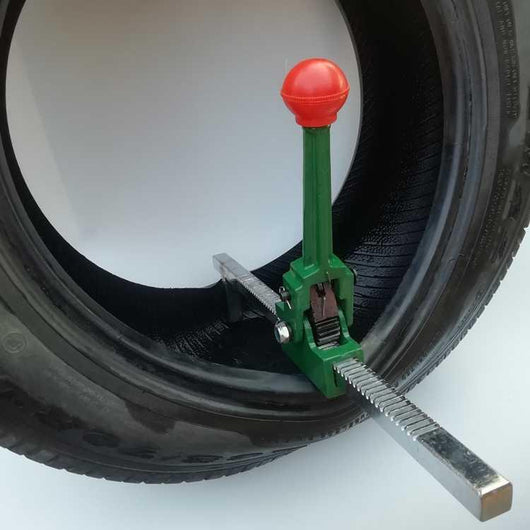 Expansor Manual de Neumáticos para Reparación y Soporte