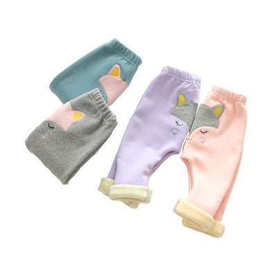 Pantalones Acolchados de Terciopelo para Niños - Image 8