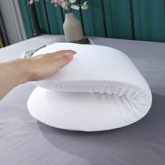 Almohada Gestacional de Látex Natural - Cojín Cervical Ergonómico Desenfundable - Image 2
