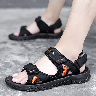 Sandalias Velcro para Hombre Transpirables Verano Playa - Image 2