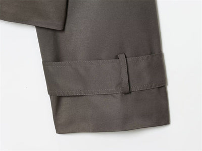 Abrigo Trench Coat Elegante para Mujer con Cuello Tipo Solapa - Image 14