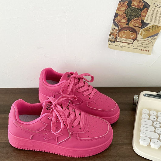 Tenis Casuales para Mujer con Patrón de Estrellas - Versátiles y Cómodos - Image 7