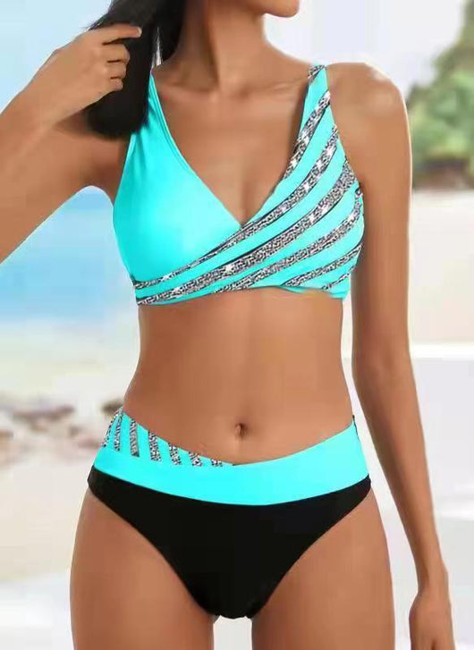 Bikini Estampado Dividido Estilo Europeo y Americano - Image 5