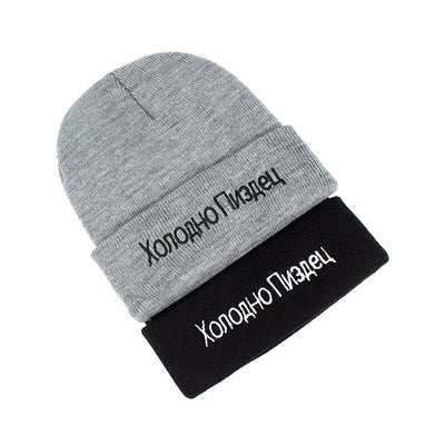 Gorros Tejidos con Bordado para Hombre y Mujer - Image 4