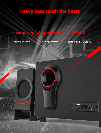 Parlante Portátil de Madera 21 con Sonido Ultra Dinámico y Bajos Potentes - Image 13