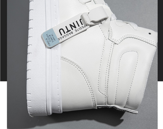 Botines Blancos para Hombre Estilo Coreano - Image 16