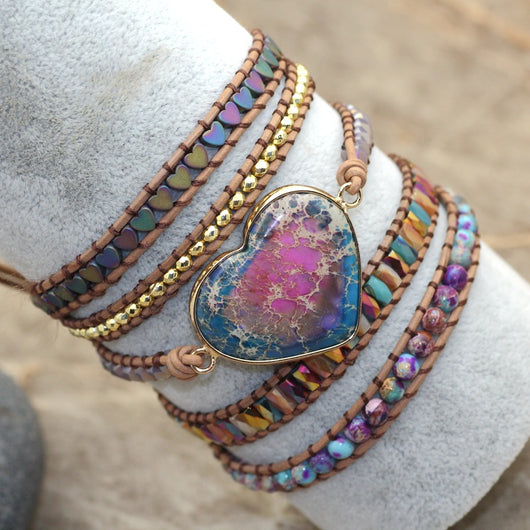 Pulsera de Cuentas Coloridas Artesanal - Image 6