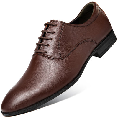 Zapatos de Cuero Business Casual con Punta Afilada para Hombre - Image 8