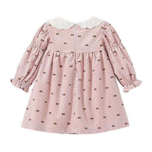 Falda Estampada de Algodón con Detalles de Encaje - Image 3