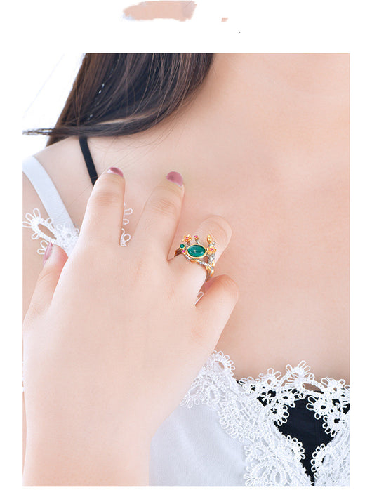 Anillo de Esmeralda en Plata 925 - Diseño Elegante y Sofisticado - Image 8