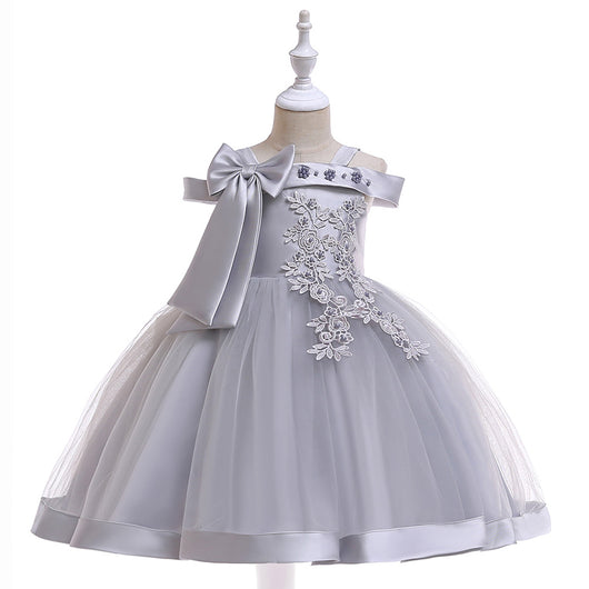 Falda de Pasarela Princesa con Moño para Niñas - Image 7