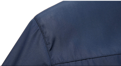 Chaqueta Business Casual de Cuello Alto Abrigo Grueso Invierno - Image 13
